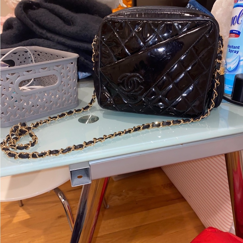 Chanel Patent Leather Purse